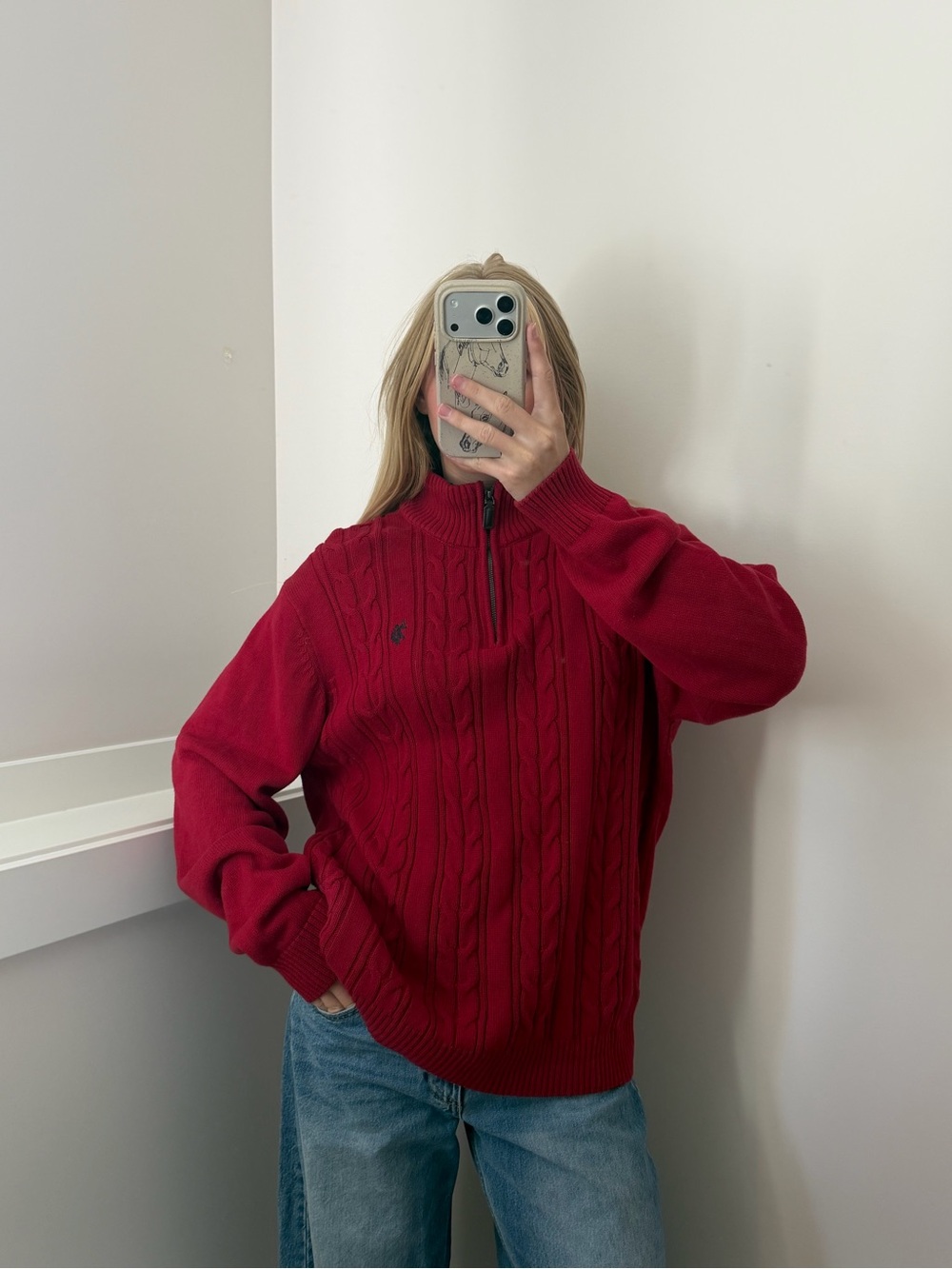 Ralph Lauren men's red sweater